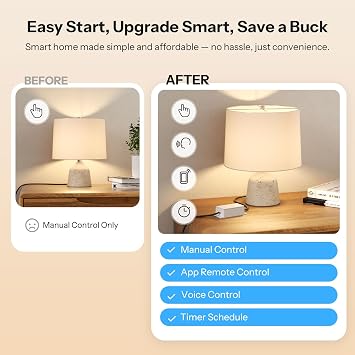 SONOFF Basic-1GS Gen5 Matter Wi-Fi Smart Switch, Needs Neutral Wire, DIY Module for Smart Home Automation Solution, Compatible with Apple Home, Alexa and Google Home, No Hub Required, White, 4 Pack