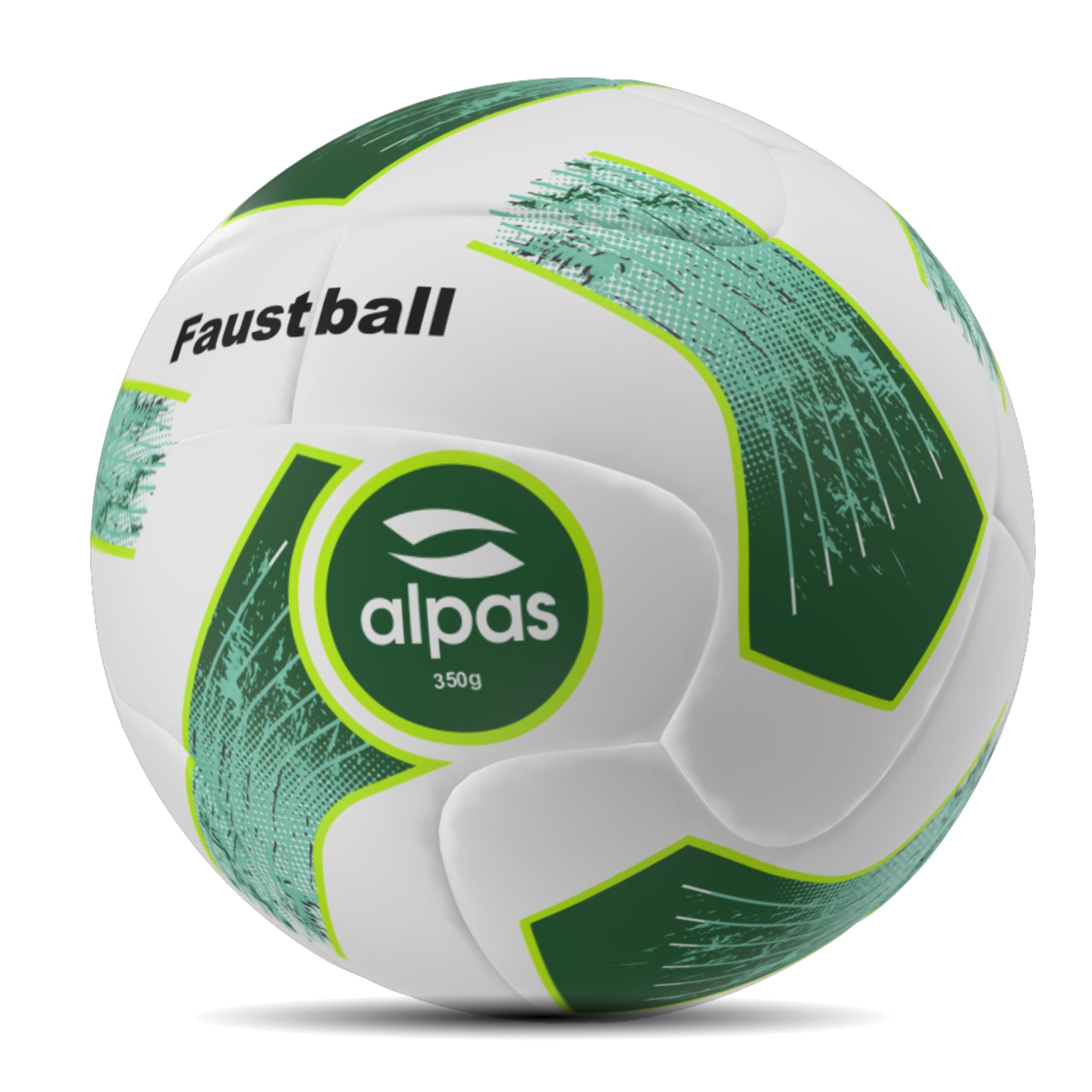 alpas Faustball 350g Wettkampf & Trainingsball - Offizielle Größe & Gewicht - Indoor & Outddor - Wetterfest & Langlebig - für Verein, Schule & Freizeit