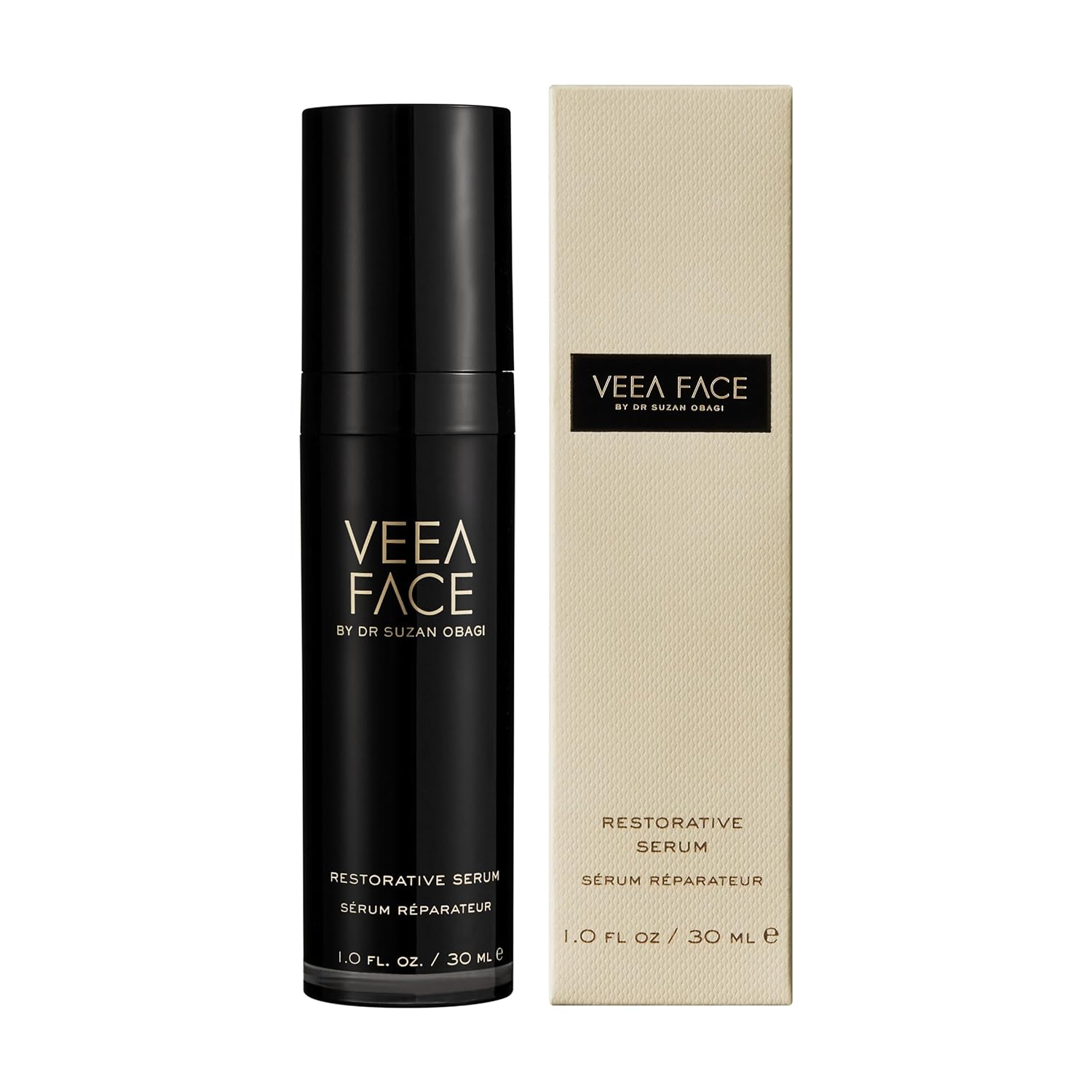 Veea Face by Dr. Suzan Obagi - Restorative Serum | Minimize Fine Lines + Wrinkles | Smooth Texture + Support Skin Barrier (1 fl oz | 30 ml)