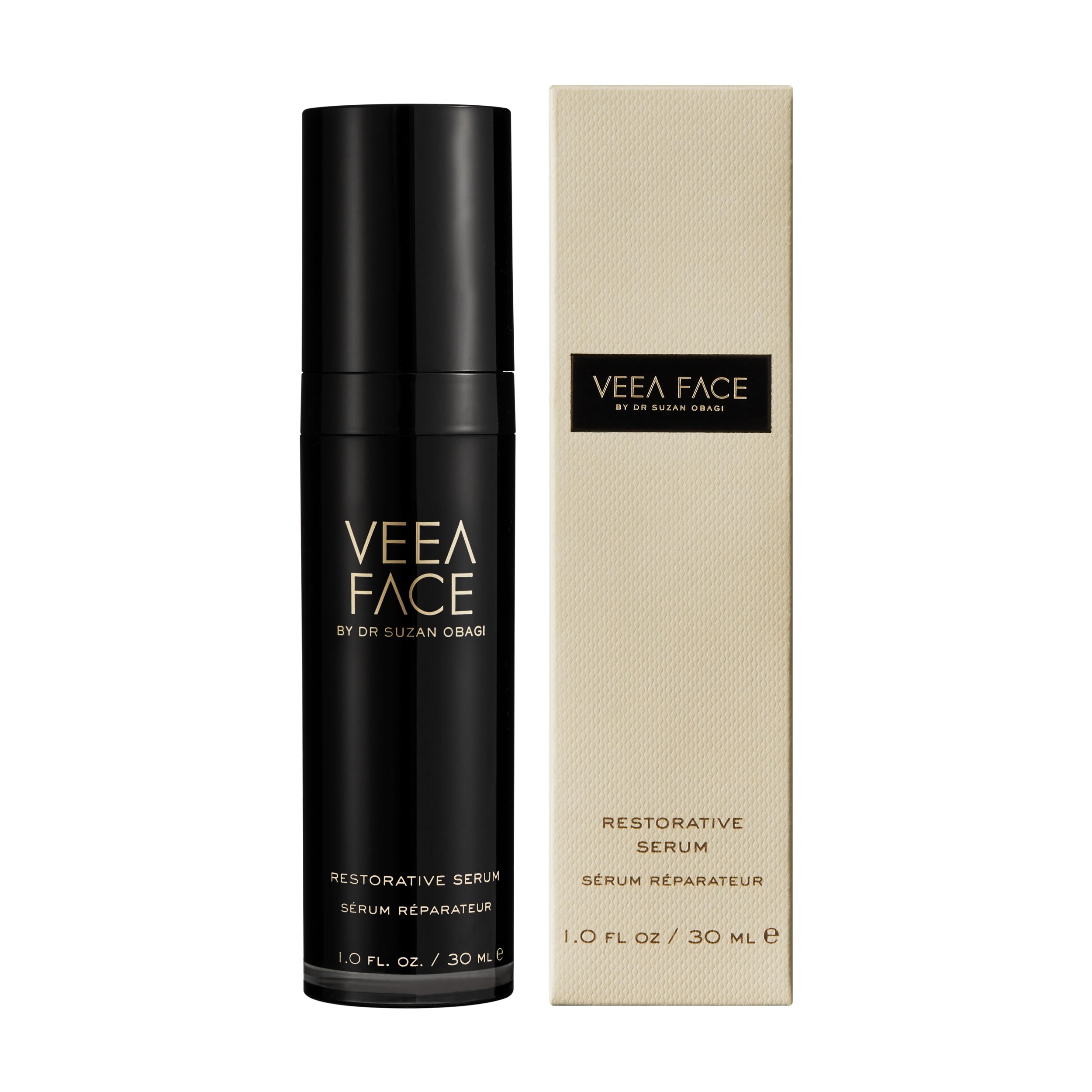 Veea Face by Dr. Suzan Obagi - Restorative Serum | Minimize Fine Lines + Wrinkles | Smooth Texture + Support Skin Barrier (1 fl oz | 30 ml)