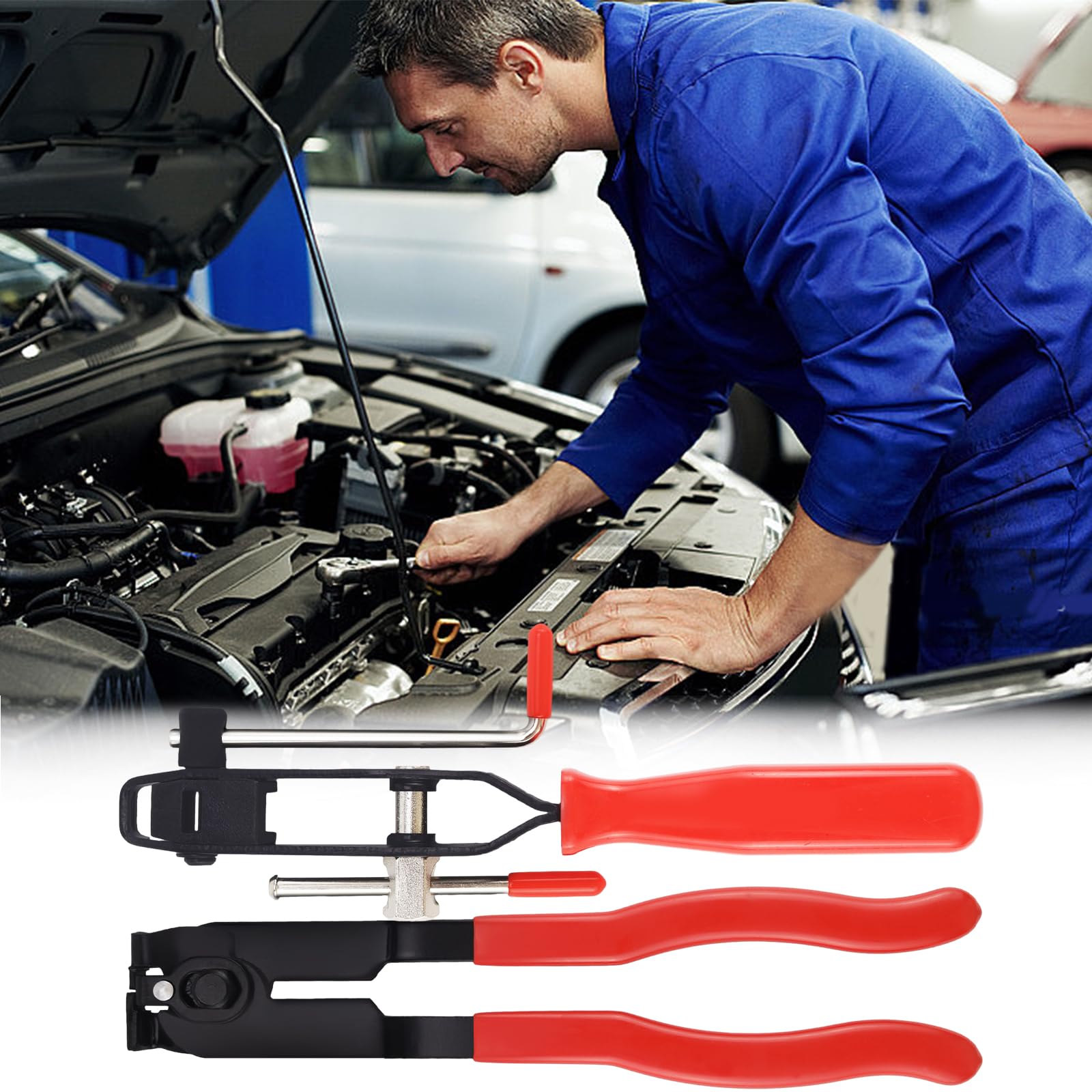 14 Pièces Pince Collier De Serrage Cardan - Kit Complet Avec Bandes De Sertissage Pour Auto Moto