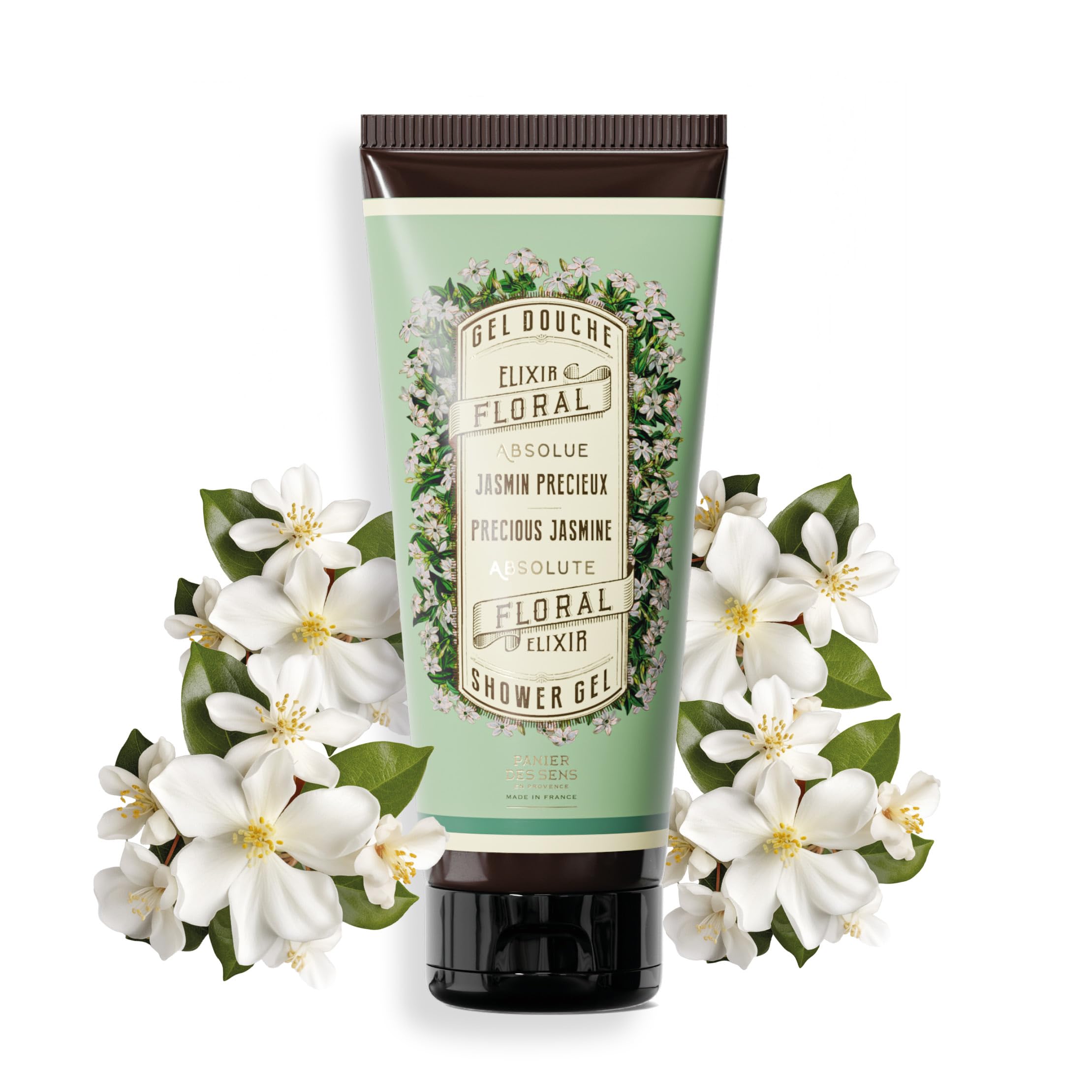 Panier des Sens, Jasmine Shower Gel, Body Wash for Women & Men, With Olive Oil