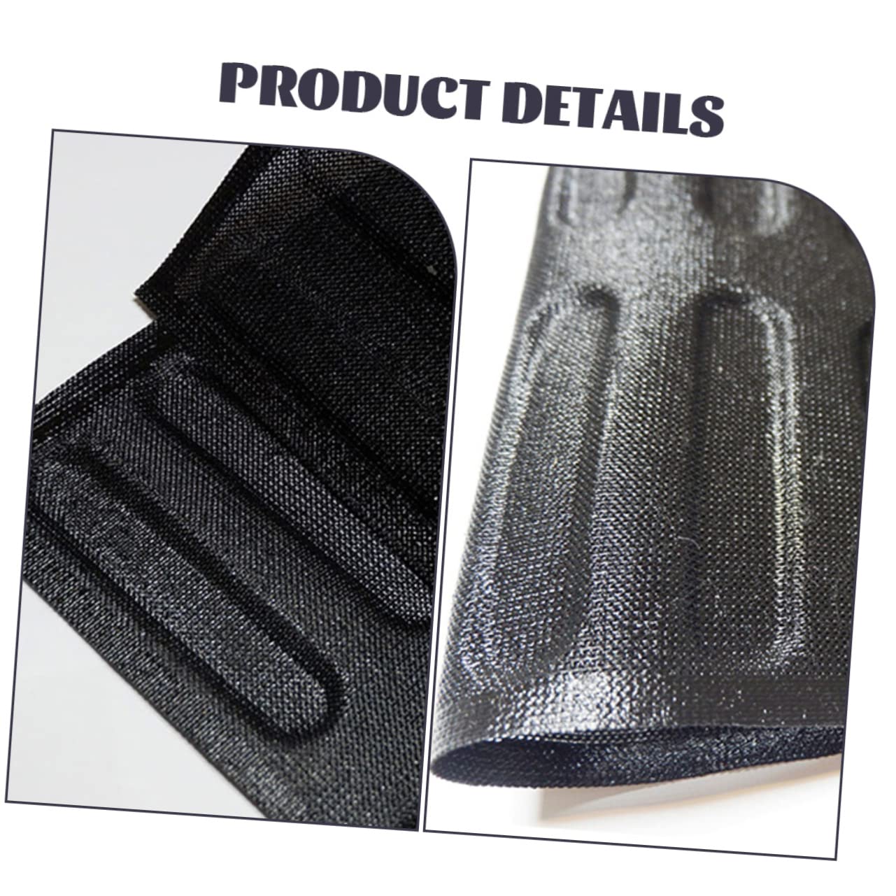 Molde de Silicona para Pan de 16 Ranuras, Negro, Transpirable