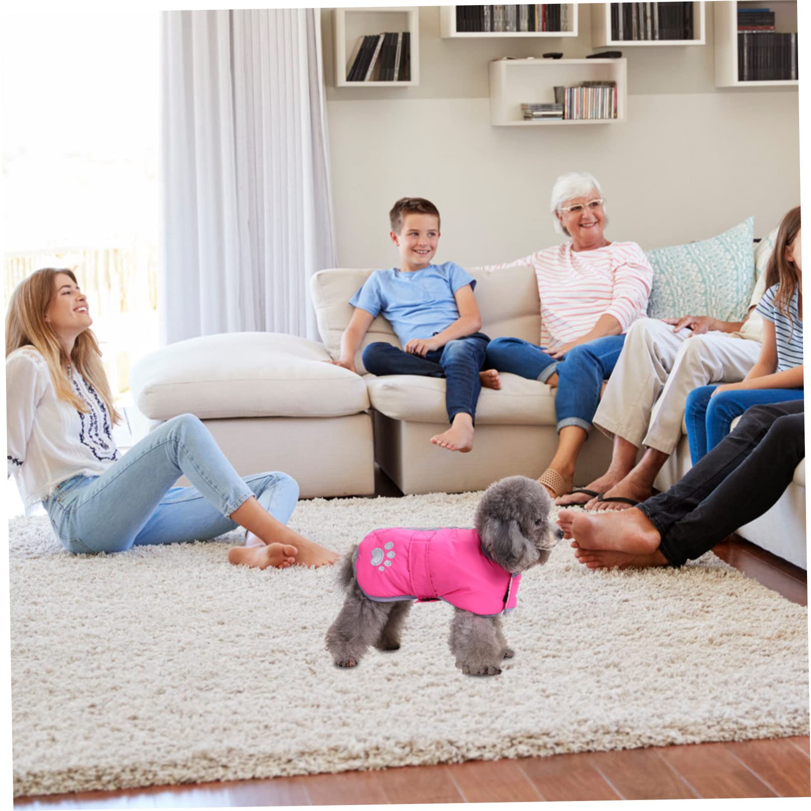 Kisangel 3 Stücke Bis Große Hunde Mäntel Hund Jacke Reversible Fleece Reflektierende Wärme