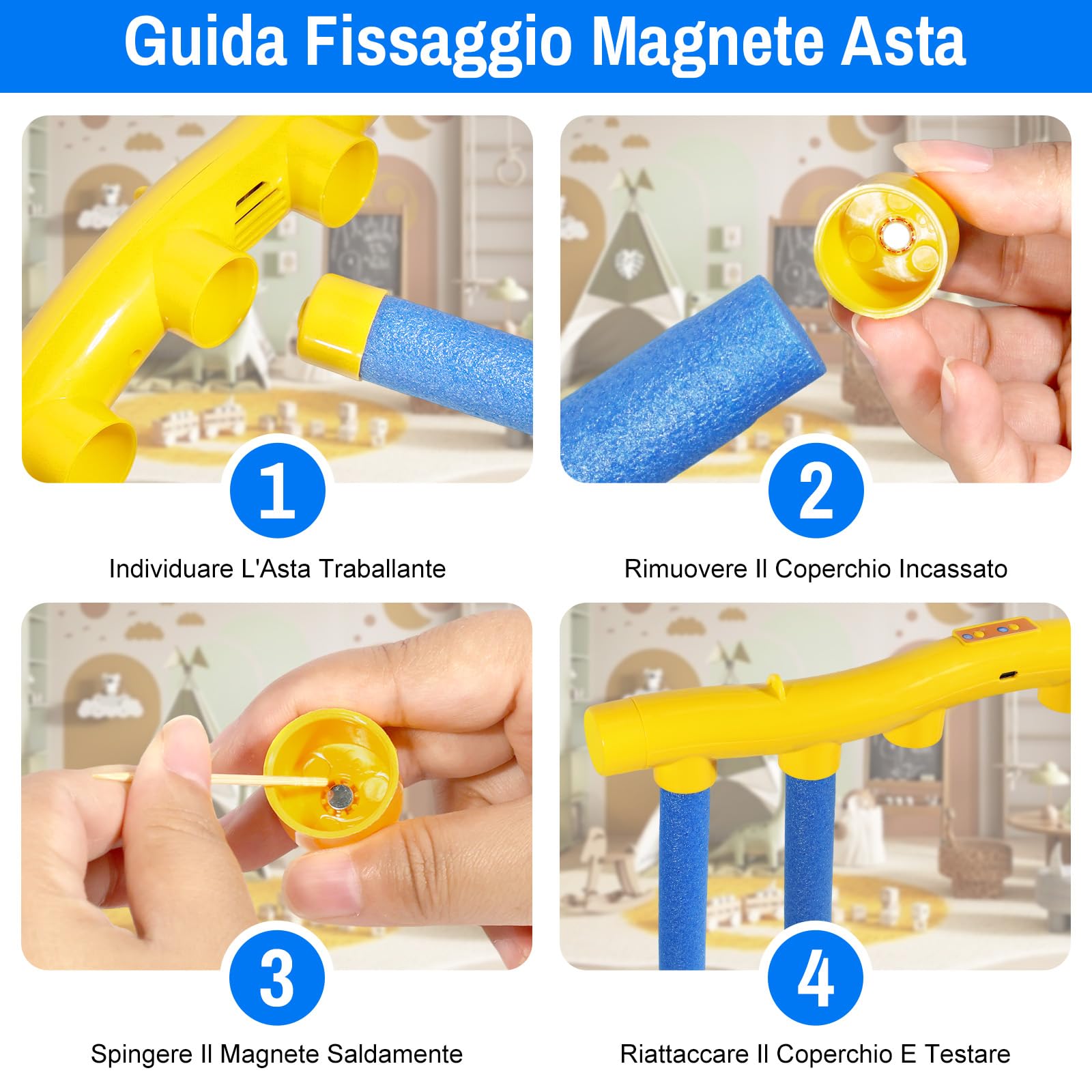 Catching Sticks Game - Gioco Interattivo di Cattura Bastoncini con 3 velocità Regolabili per Coordinazione Occhio-Mano e Allenamento Riflessi - Giocattolo Allenamento per Bambini e Adulti