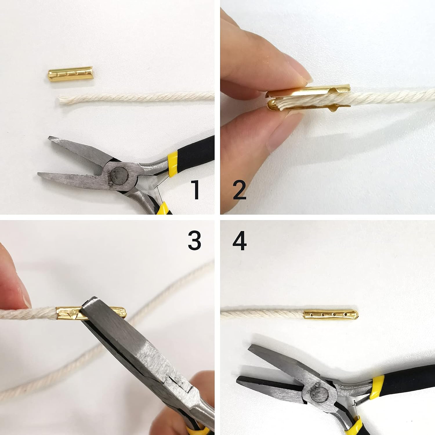 Daily Treasures 200pcs Shoelace Tip Heads, 4 Hole Metal Aglets with Pliers, 23mm Bullet Ends for Sneakers, Canvas, Hoodies, Beach Pants
