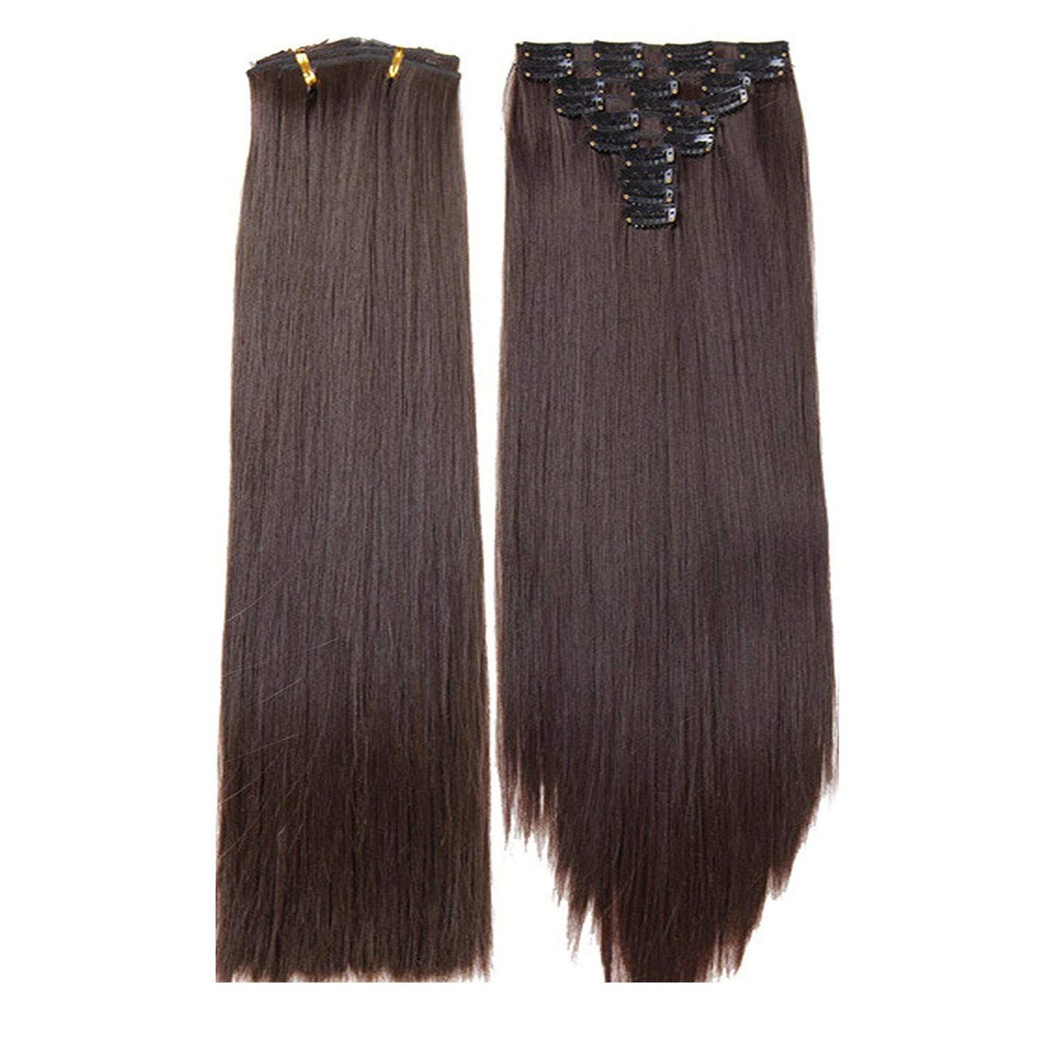 VinshBond 26Inch 5 Clip Based Synthetic Hair Extensions for womens