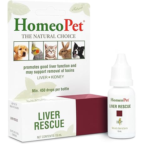 HomeoPet Liver Rescue: Natural Liver Support for Your Feline Friend