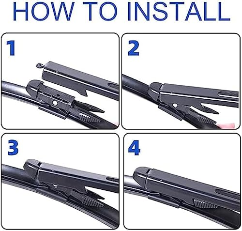 Miniatura 6 de Limpiaparabrisas trasero de automóvil, para Mazda2 para Mazda 2 Demio DY DE 2003-2023, limpiaparabrisas trasero de automóvil