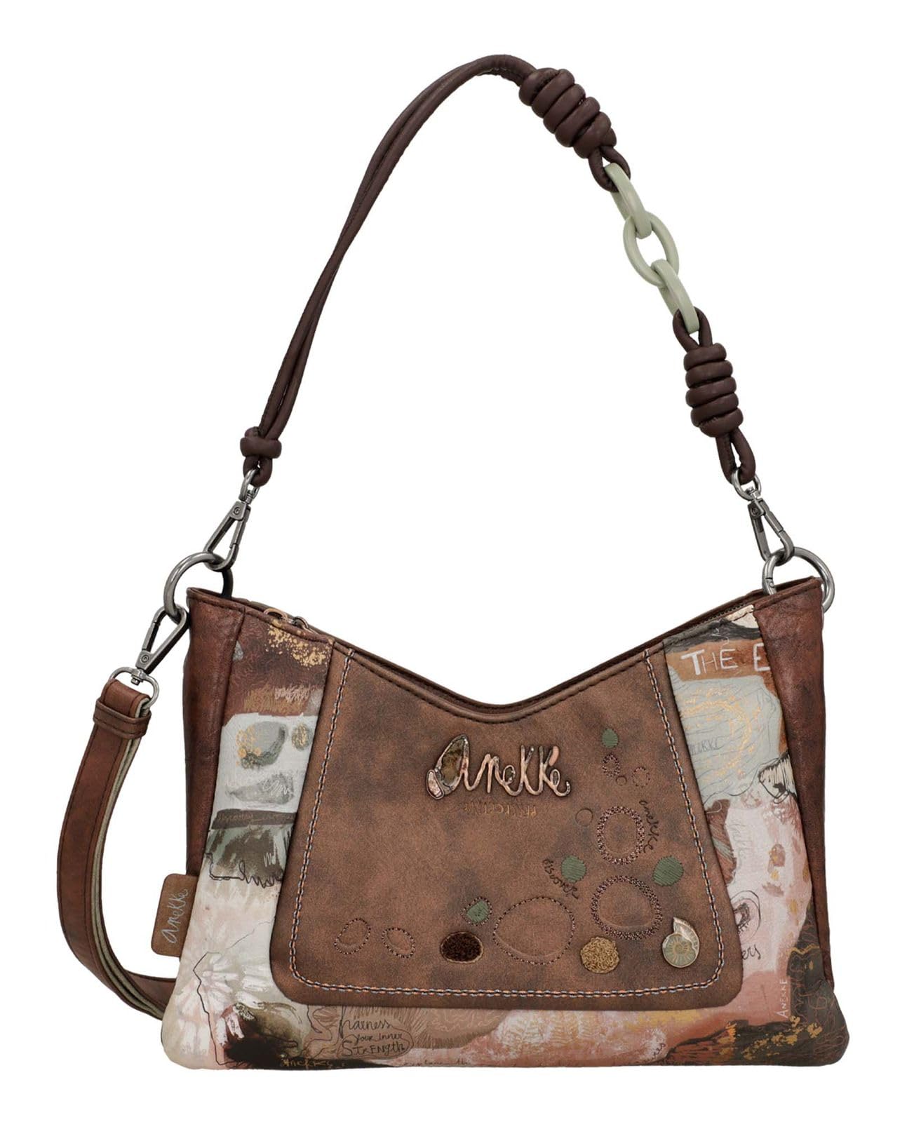 Anekke Bolso De Hombro 2 Asas Outer - De Hombro | Bandolera - Medidas: 29/20/5 Cm - Accesorios Y Complementos Mujer