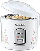 Panela De Arroz Bianca Rice 5, Mondial, Branco, 400W, 110V - NPE-05-5X