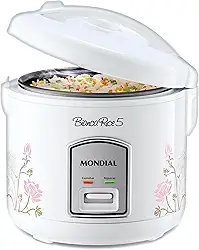 MONDIAL Panela De Arroz Bianca Rice 5, Branco, 400W, 220V - NPE-05-5X