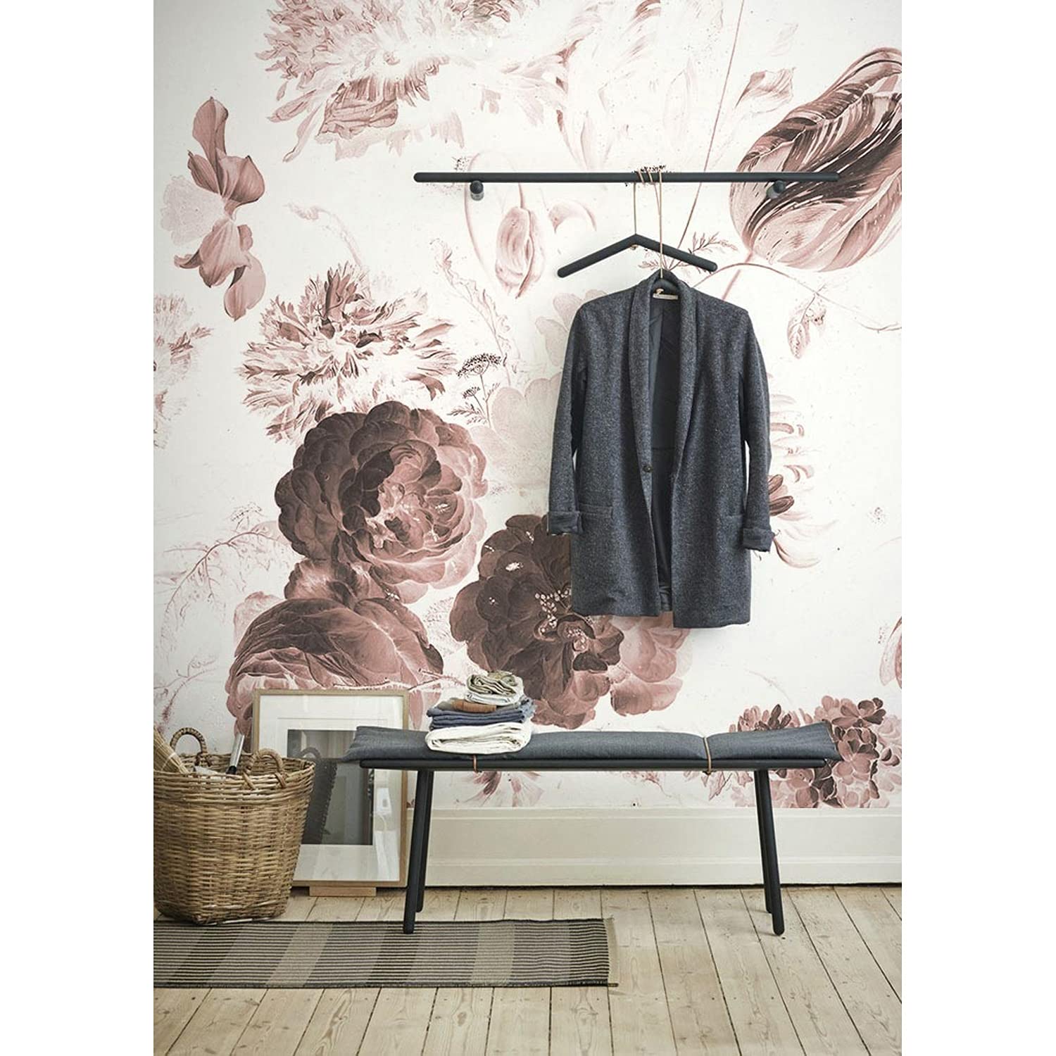 Fotomurale con foto 152x104 cm pegatina floral autoadhesiva magic-stick para pared lisa