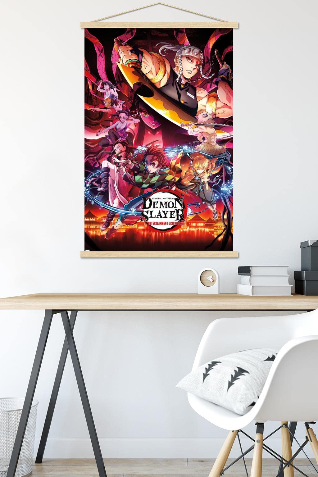 Amazon.com: Trends International Demon Slayer - Key Visual 1 Wall