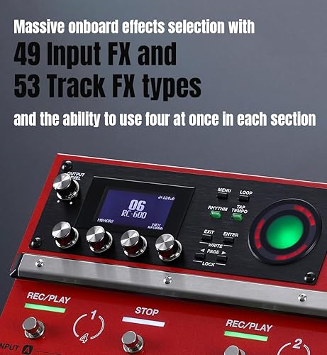 Miniatura 35 de Boss Paquete de estación de bucle RC-1 con cable de instrumento Gearlux, cable de conexión y púas Paquete con cables