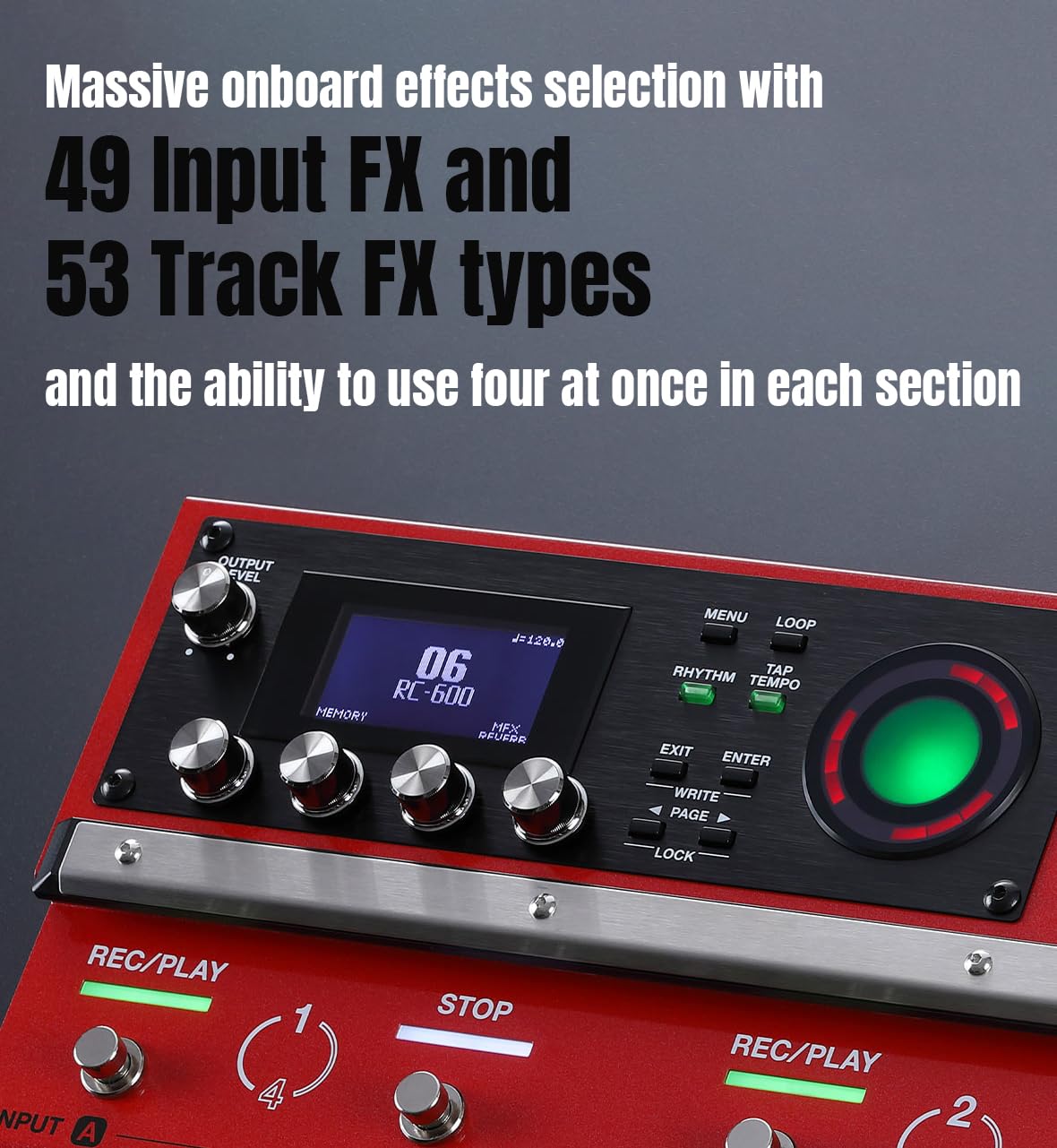 ギター BOSS RC-600 LOOP STATION Amazon.com: Boss RC-600 Loop Station Pedal Bundle with