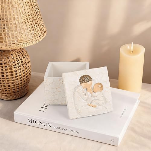 Miniatura 5 de QIANLING Regalos para la abuela Caja de recuerdos de regalos para la nueva abuela, regalo del día de la madre para abuela, regalos de cumpleaños