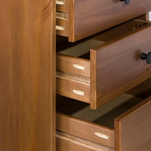 Miniatura 6 de Walker Edison - Cajonera organizadora de madera para dormitorio, clóset, pasillo Caramelo,Blanco,https://www.amazon.com/dp/undefined