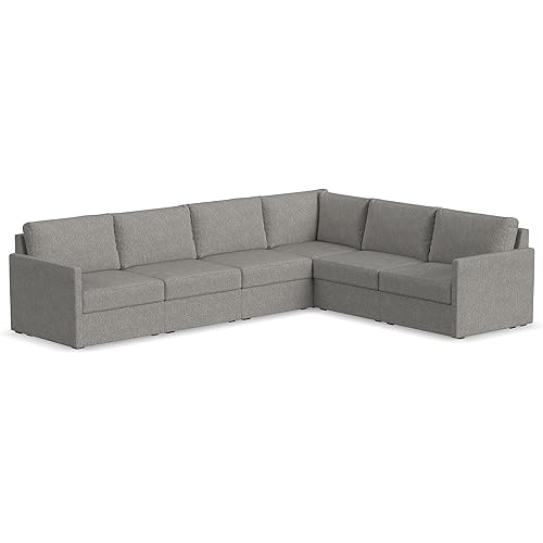 Flex, 6 Seat Sectional, Grey