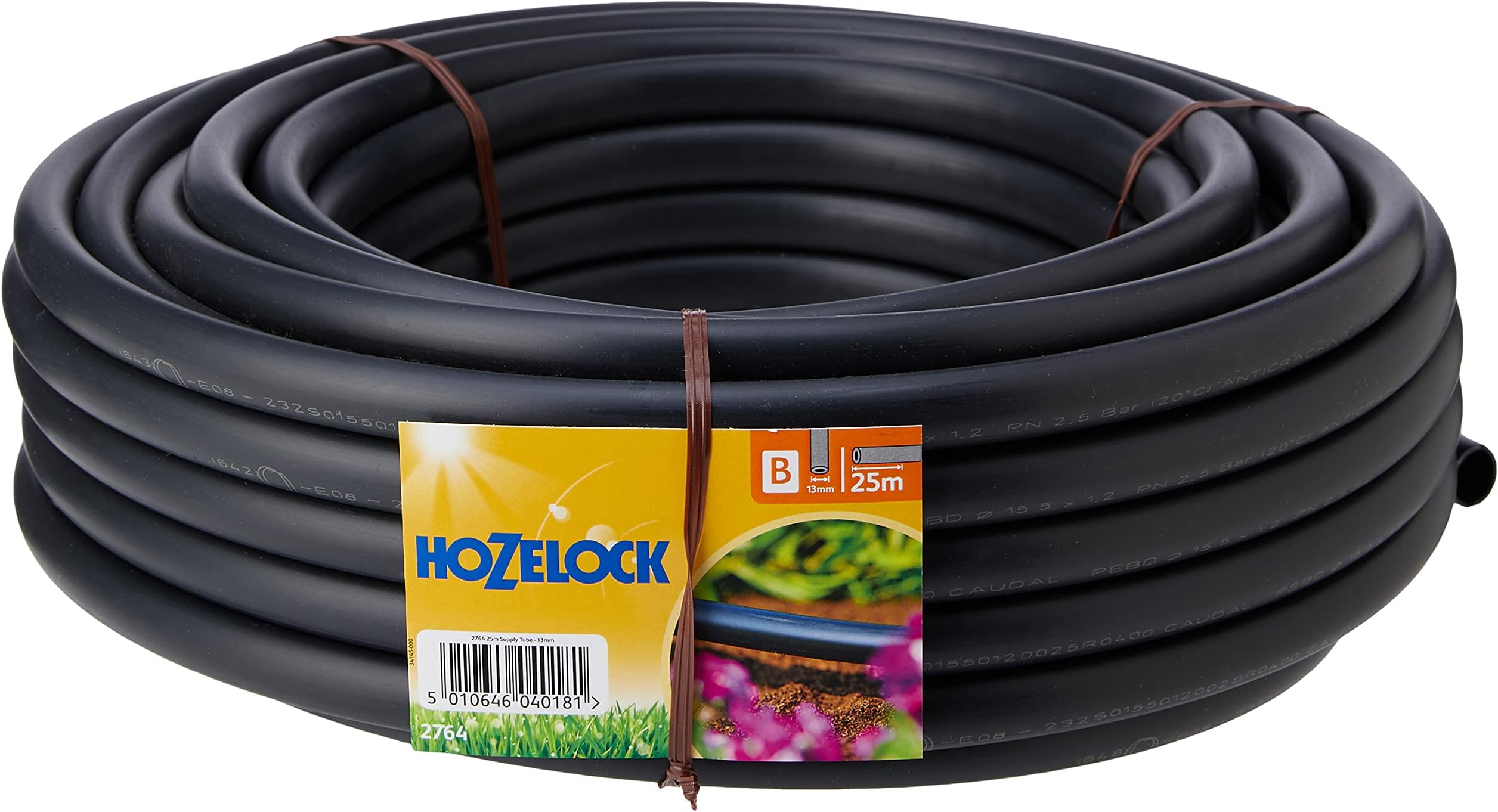Hozelock 2764R0000 Supply Hose, 25 m x 13 mm