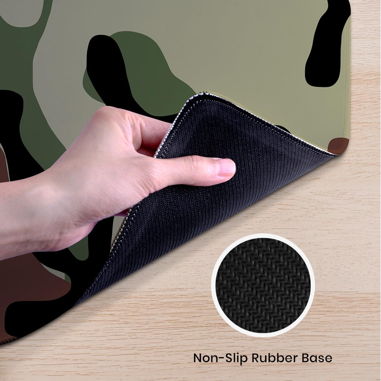 Head Case Designs Officially Licensed University of Oklahoma OU Boomer Sooner The University of Oklahoma 23.62 x 11.81 x 0.12 inches (600 x 300 mm) - L Gaming Office Desk PC Keyboard Mouse Mat Pad - Image 3