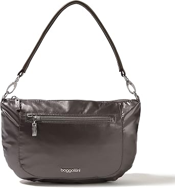 Baggallini Womens Modern Everywhere Half Moon Crossbody
