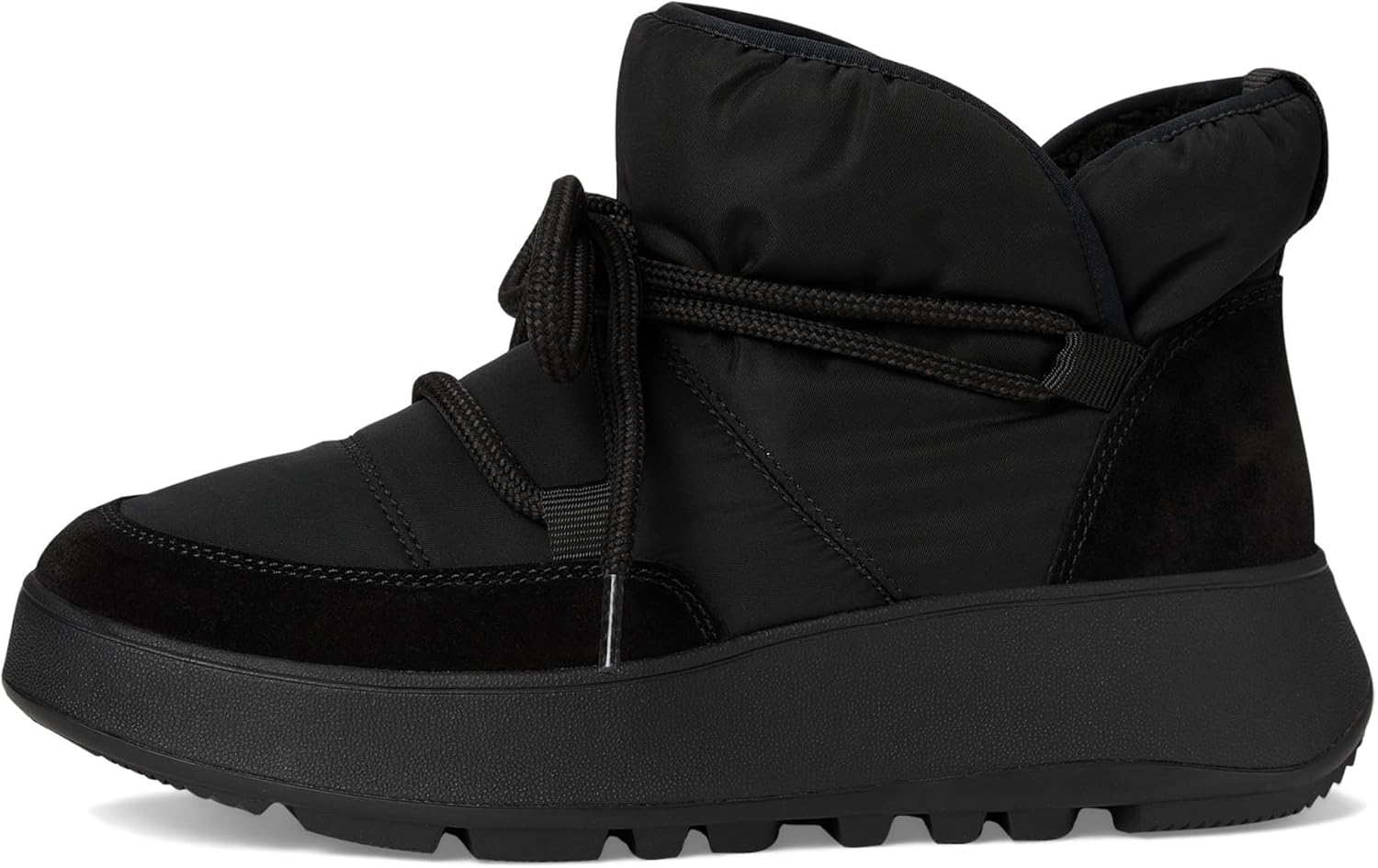 FitFlop womens F-mode W/Resistant Biofleece Mesh Flatform Booties