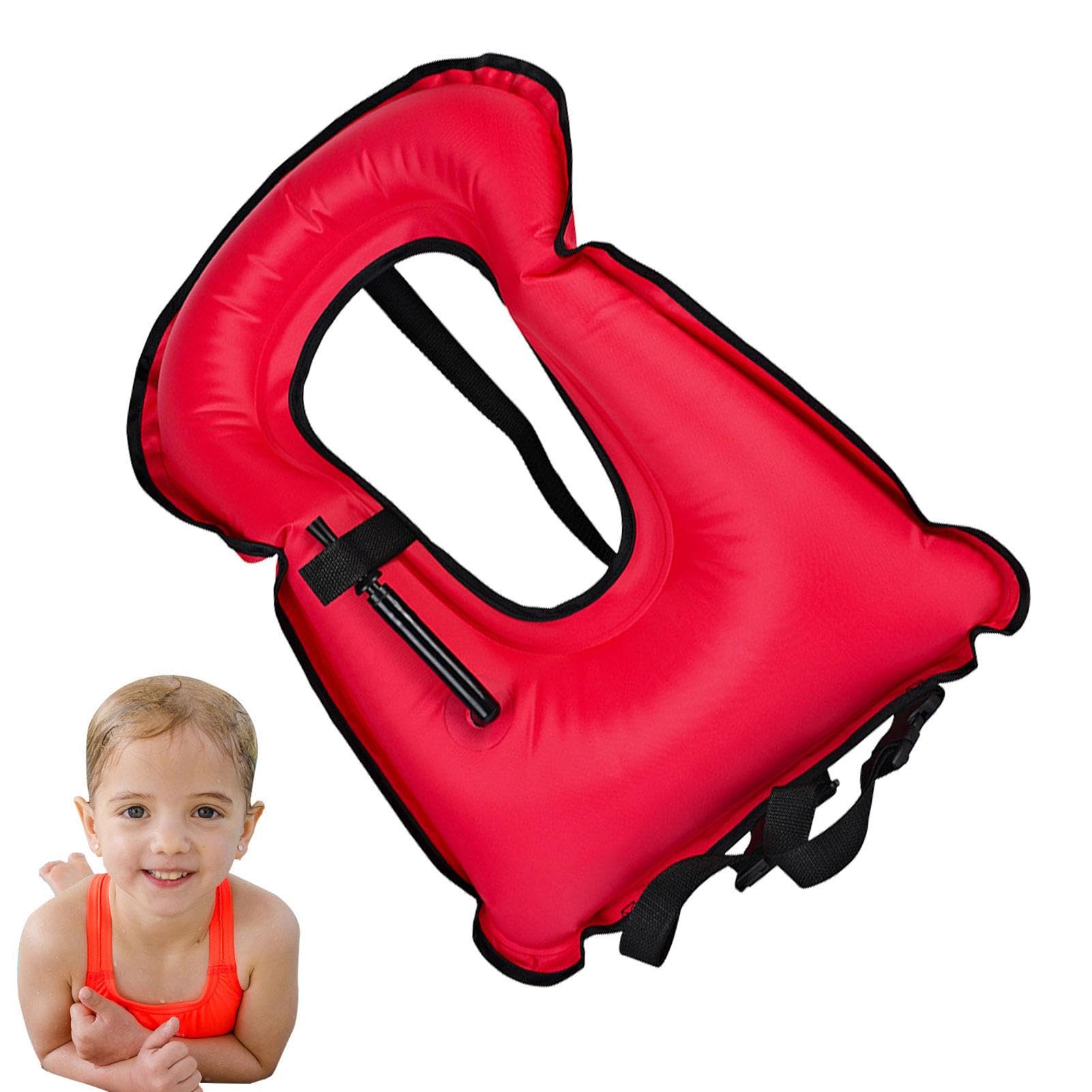 Gilet da snorkeling - Unità abitativa per sintetici gonfiabile e resistente Snorkel Life | per uomini e donne regolabili, forniture per la da diporto, carico massimo, 220 libbre, lib