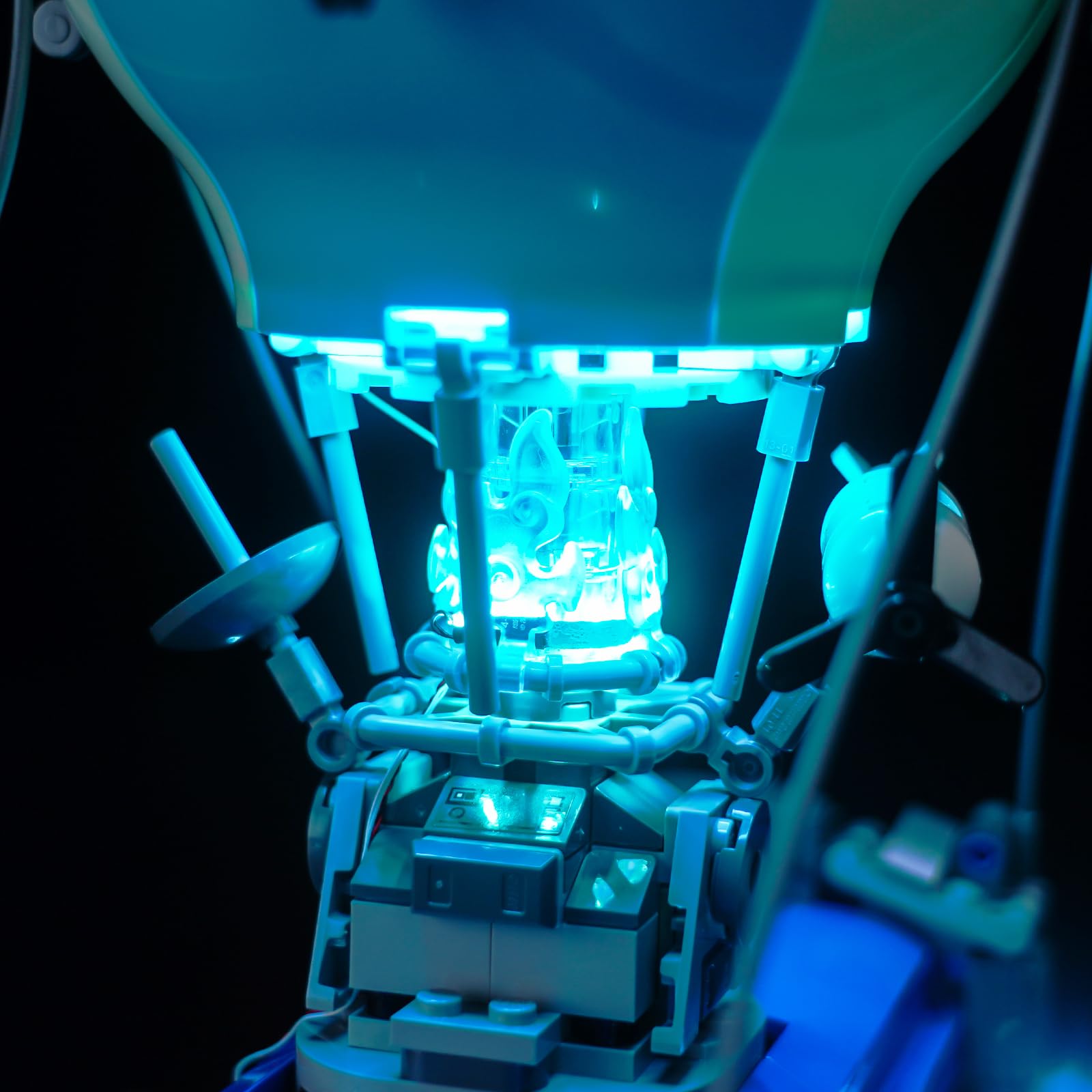 Kit de lumière LED compatible avec Lego Battle Bus 77073 (aucun modèle), ensemble d'éclairage décoratif Compatible avec Battle Bus Jouet créatif