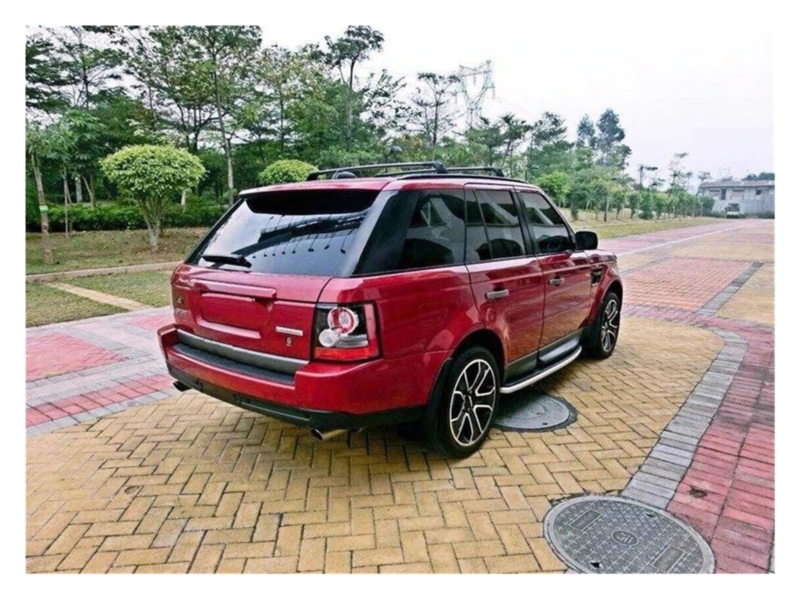 Barras Portaequipajes Barras Portaequipajes Estilo OEM Cajas Rieles Cruzados Superiores para Land para Rover para Range para Rover Sport Barra Techo Auto
