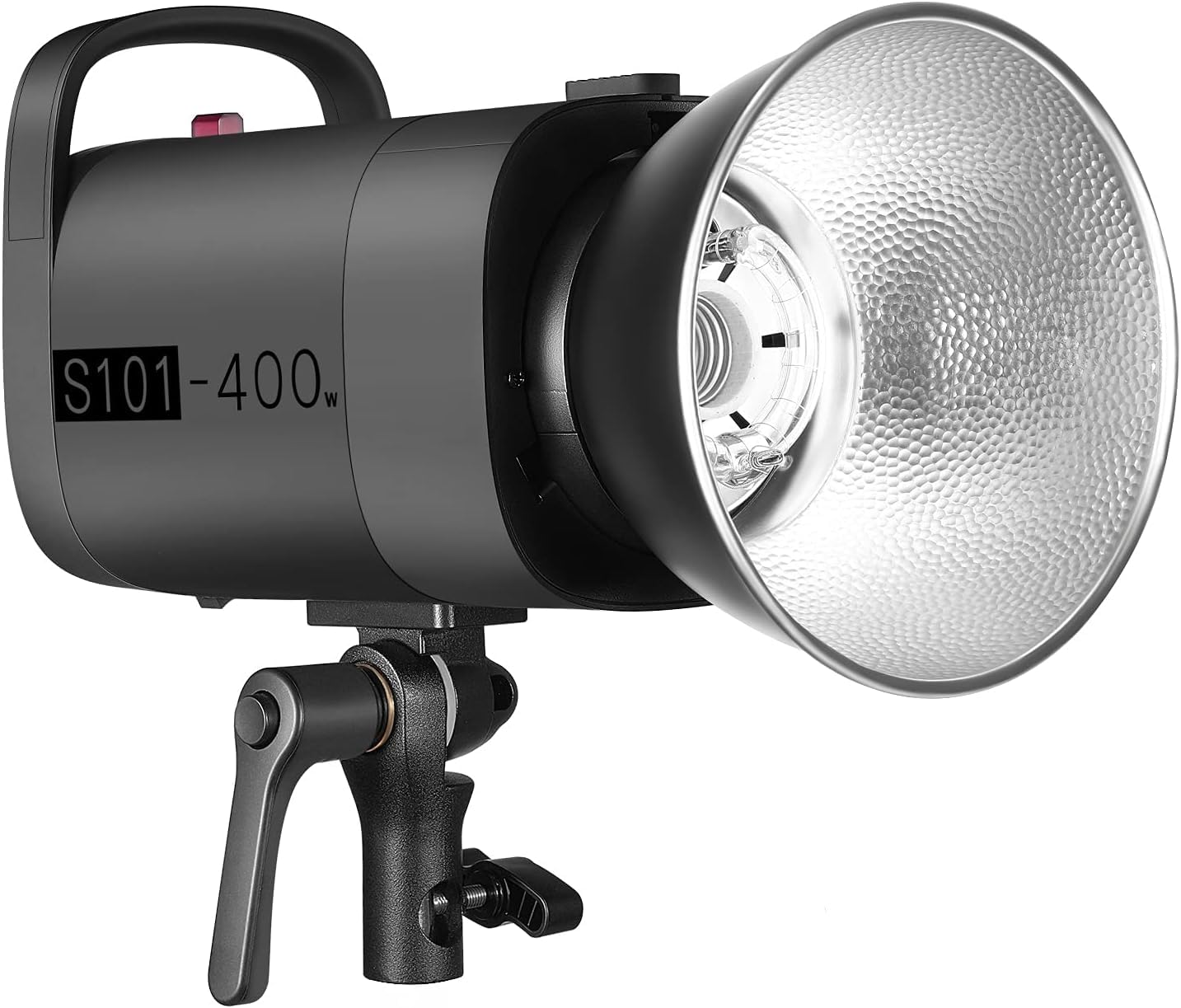 Mulin S101-400W Professional Studio Flash Strobe Monolight: control remoto inalámbrico 2.4G de alto rendimiento, reciclaje rápido, 5600K luz del día natural, aleación de aluminio resistente