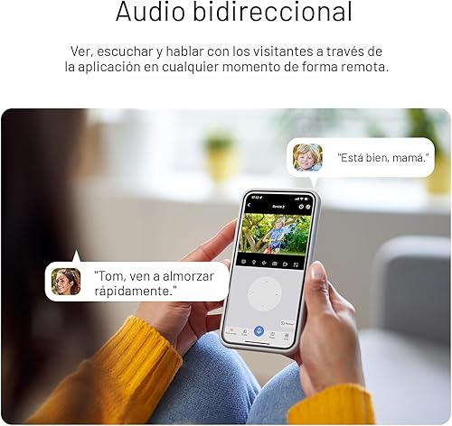 Miniatura 8 de Cámara de seguridad de bombilla de 2 paquetes, cámaras de seguridad 2K de 5G y 2.4 GHz, inalámbricas, para exteriores, 360  PTZ, para seguridad en