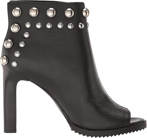 Miniatura 3 de KARL LAGERFELD womens Bonnie Peep Toe Bootie With Jewel Embellishments