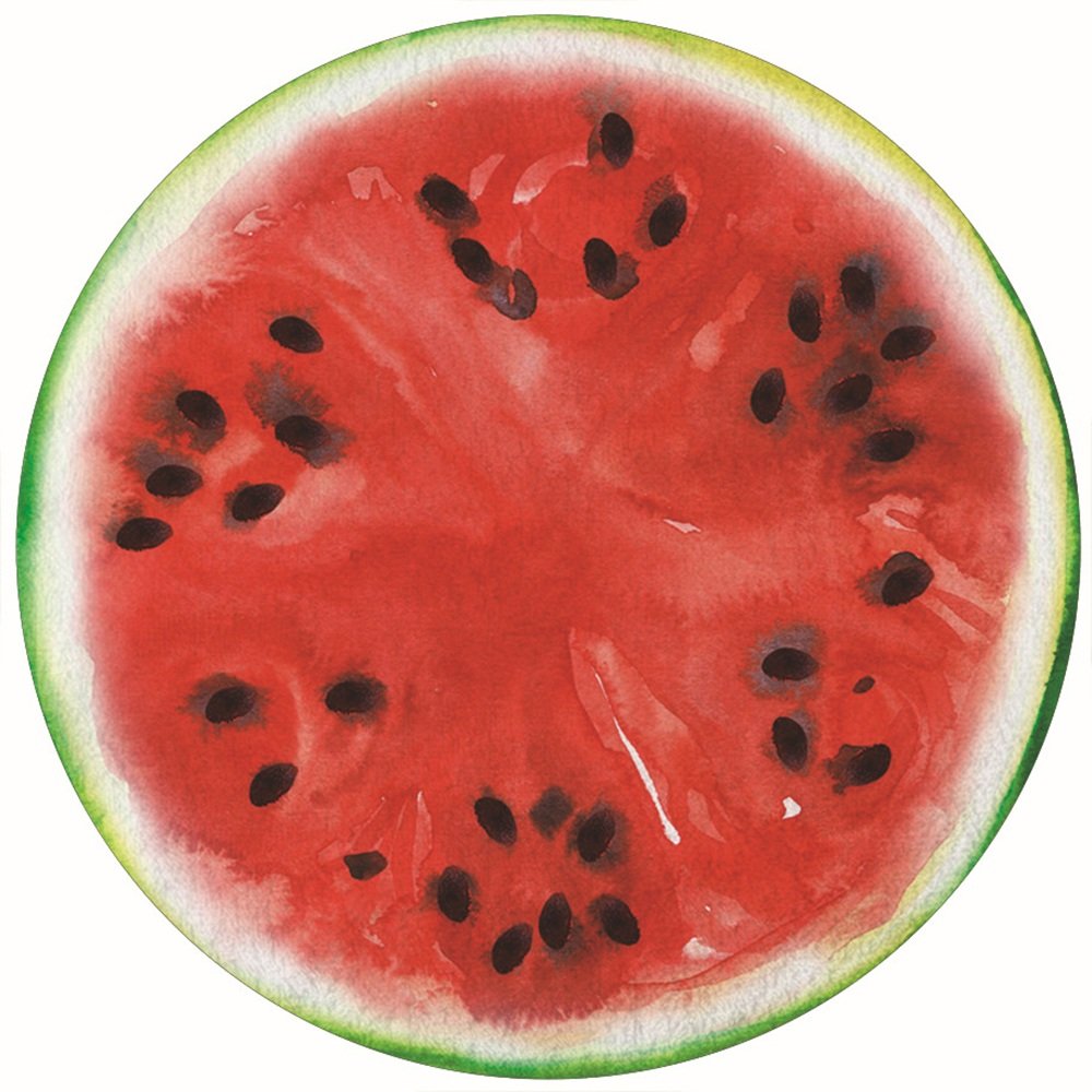 HFDXG Quick Drying Beach Towel Beach Towel Watermelon Printing Multi-purpose Sunscreen Wrap Skirt Large Size Round Beach Blanket