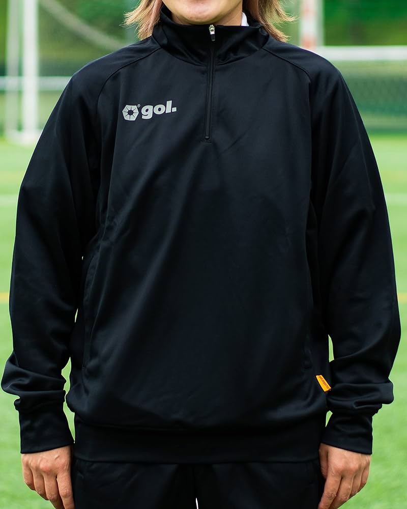 ドジャース ハーフジップ Mサイズ Dodgers ジャージ ウェア 黒 長袖