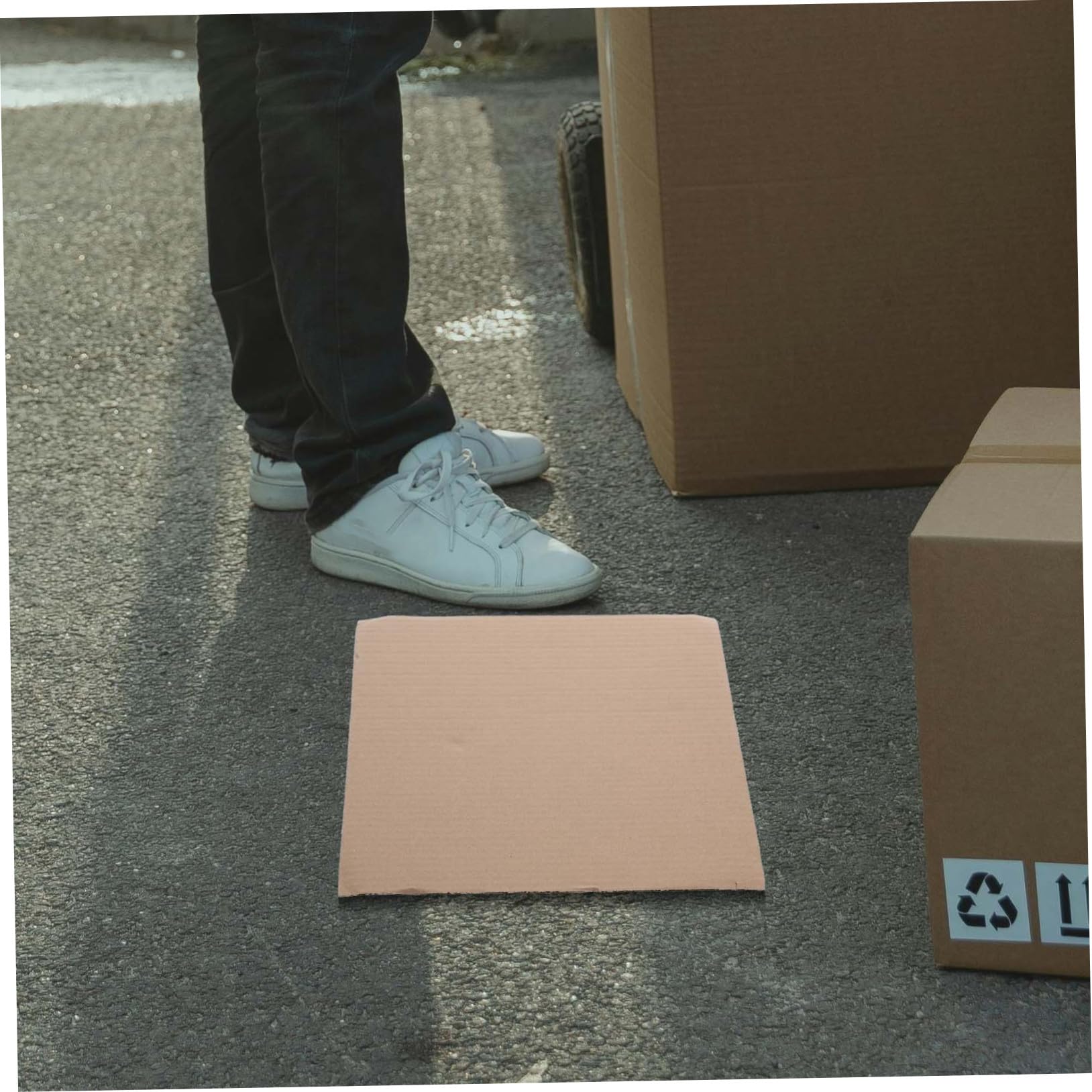 Hemobllo 50pièces Plaques de Carton Ondulé Kraft pour Emballage et Fournitures Créatives Séparateurs Carton pour Boîtes et Intercalaires pour Enveloppes