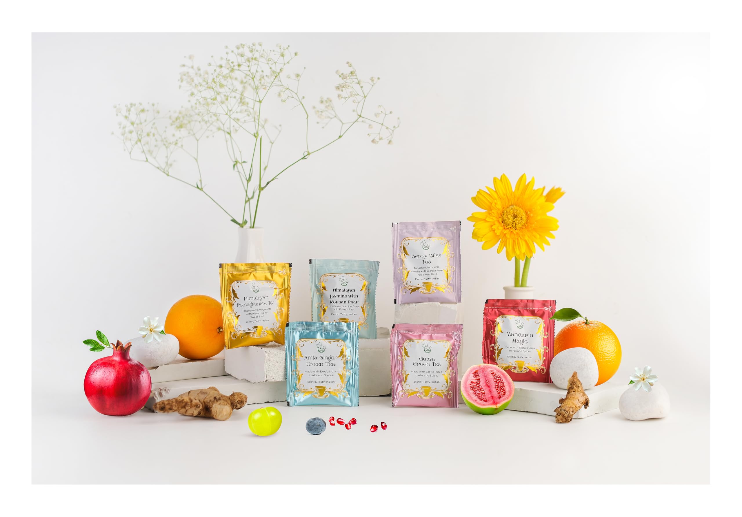 The Vedas Juego de regalo de té Garden of Fruits