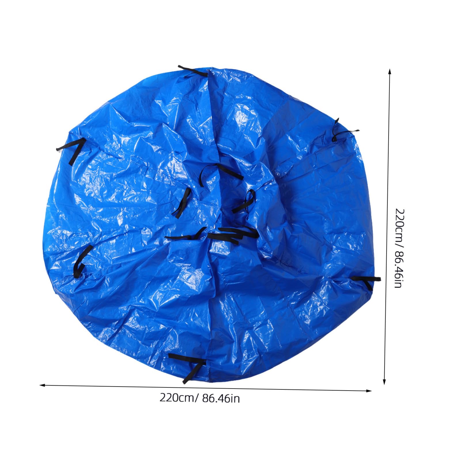 Balacoo Round Trampoline Canopy Sunshade Cover Rain Protection for Outdoor Sports
