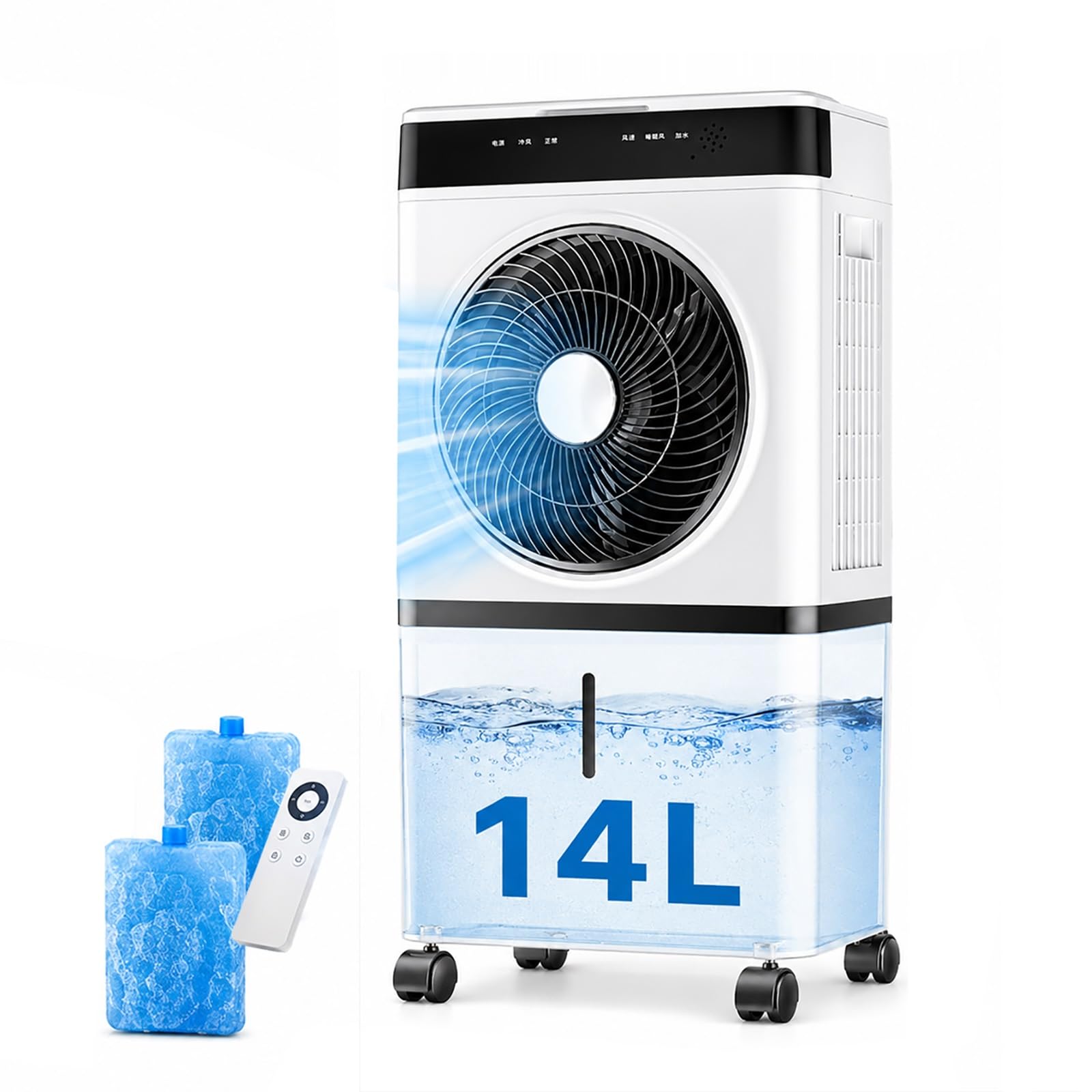 Evaporative Air Cooler Swamp Cooler Portable 3-Speed