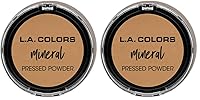 Vista 7 de L.A. COLORS Polvo Mineral Prensado, Tono Clásico CMP377