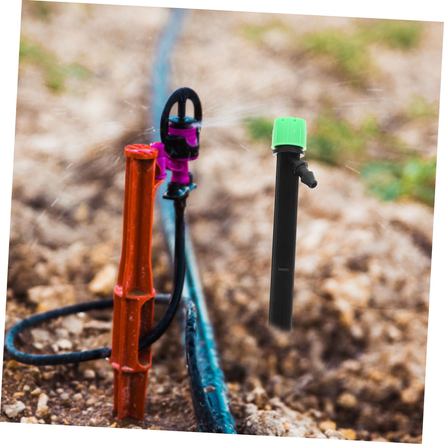 POPETPOP 4 Ensembles Goutteur D'irrigation Arroseur À Remplacement De La Tête D'arrosage Pomme De Pomme D'arrosage Goutteurs Pièces D'irrigation De Jardin 50 Pièces * 4
