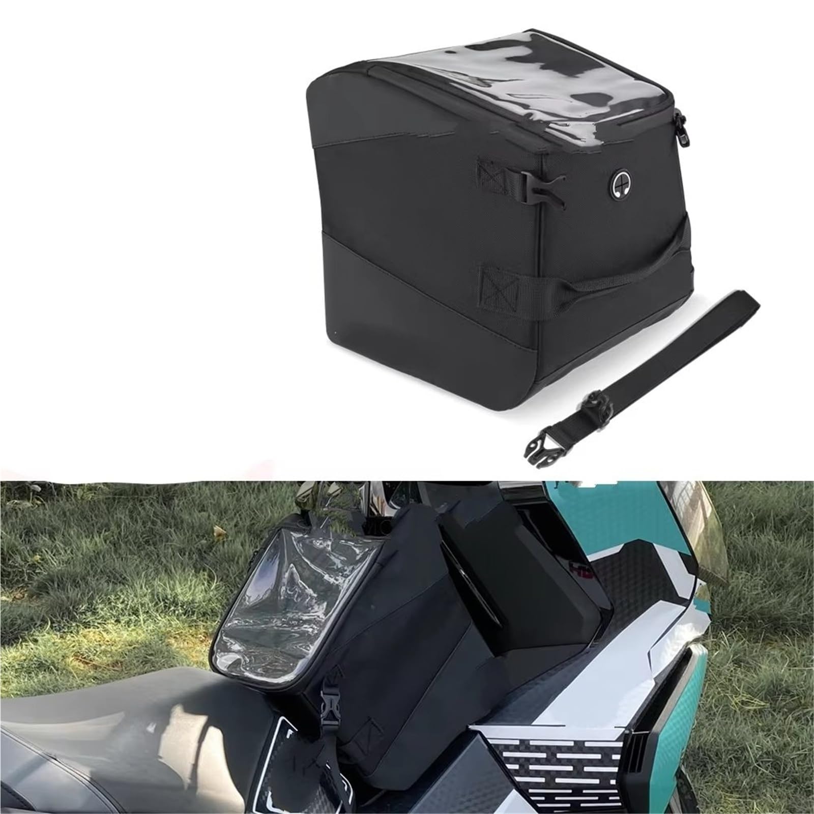Bolsa Alforja Motor Bolsa Túnel Para ADV350 Para FORZA350 Para NSS350 ADV 350 Para FORZA NSS Almacenamiento Scooter Depósito Cubierta Impermeable | A