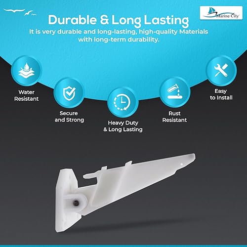 Vista 4 de MARINE CITY Boat Outboard Pitot Speedometer Water Pickup Kit Speedo Sender Ensures Accurate Speed Readings for Boaters