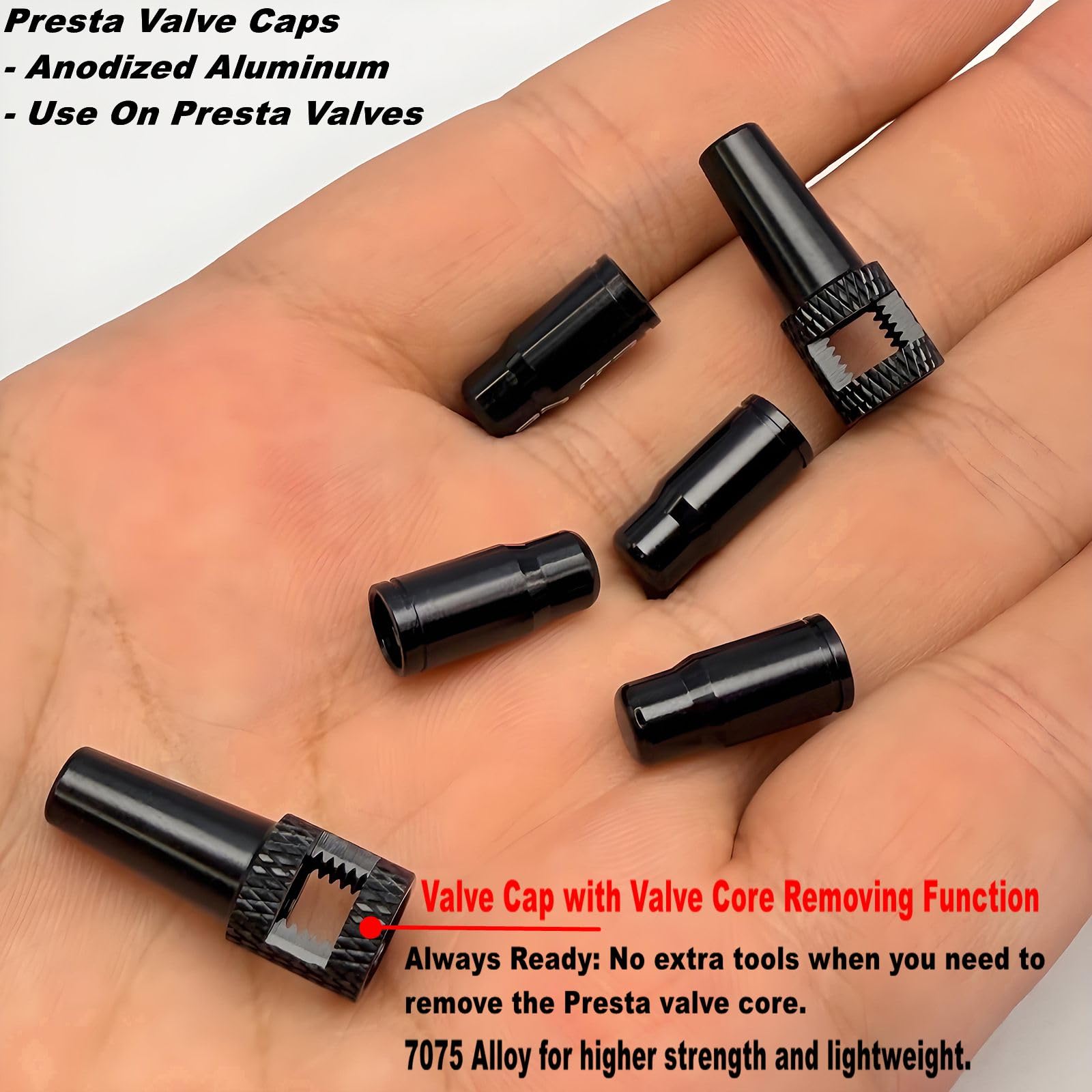Presta Valve Core Kit - Repair Your Bike Tires -5