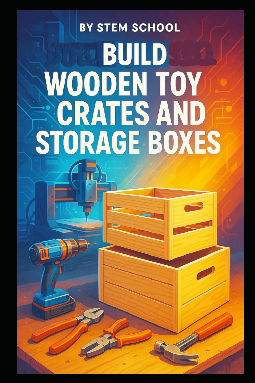 Build Wooden Toy Crates and Storage Boxes: Lightweight and Sturdy DIY Projects for Home Decor