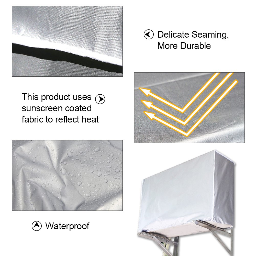 Outdoor condizionatore d' aria copertura impermeabile condizionatore d' aria copertura antipolvere per la casa(80*28*54cm)