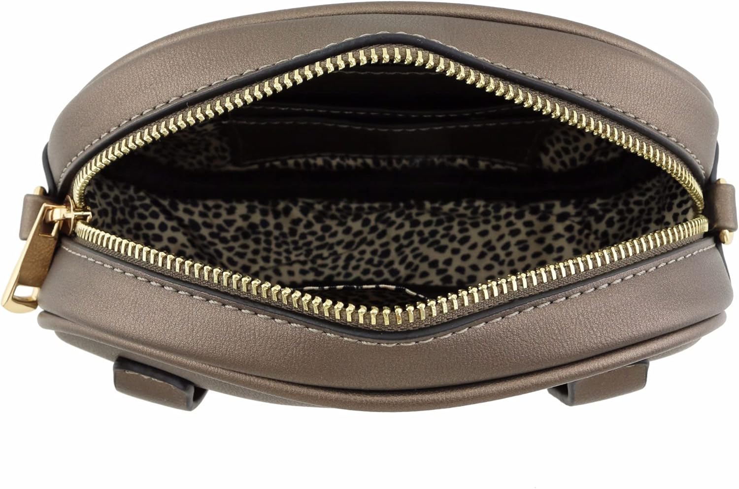 FashionPuzzle Quilted Small Versatile Purse Fanny Pack Waist Bag Crossbody (Dark Silver) - Image 6