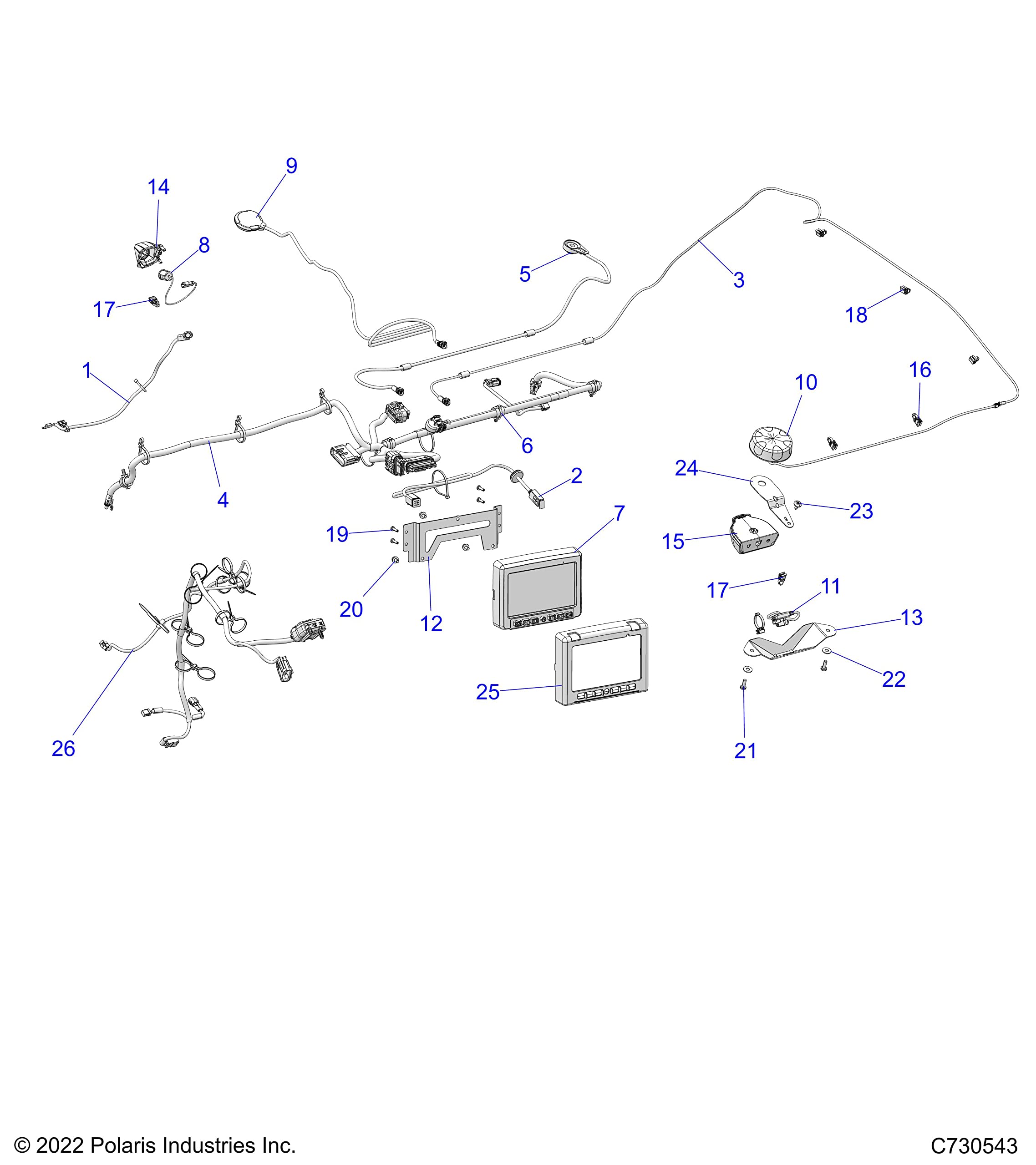 Amazon.com: Polaris Ranger Mount Bracket, Matte Black, Genuine OEM  