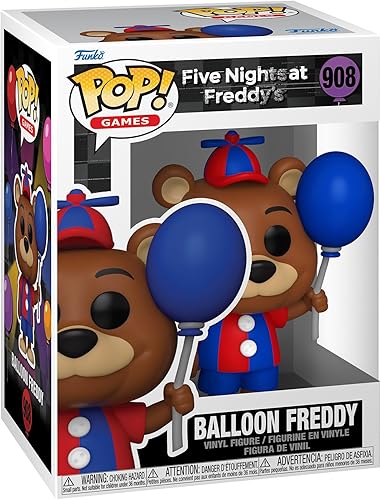 Funko Pop! Games: Five Nights at Freddy's - Balloon Freddy Fazbear - Figura de vinilo coleccionable - Idea de regalo - Producto oficial