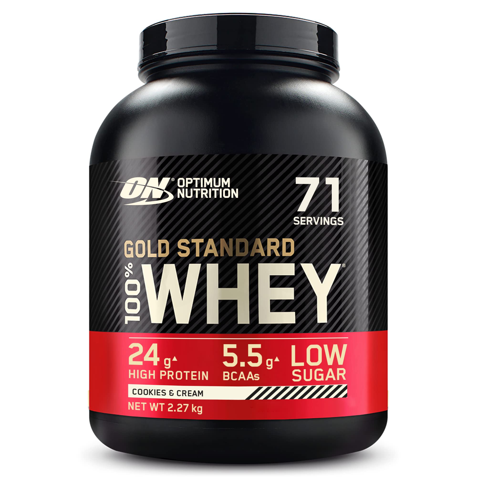 Optimum Nutrition Gold Standard Whey Protein Powder Muscle 